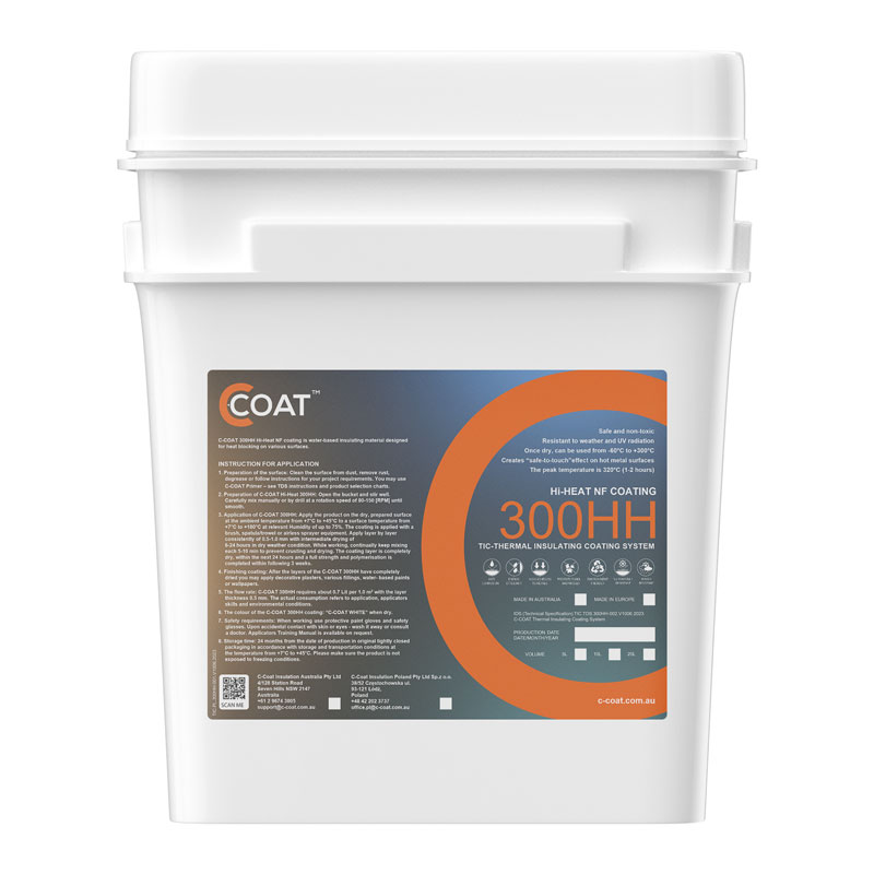 C-COAT 300HH termoizolacioni premaz za visoke temperature